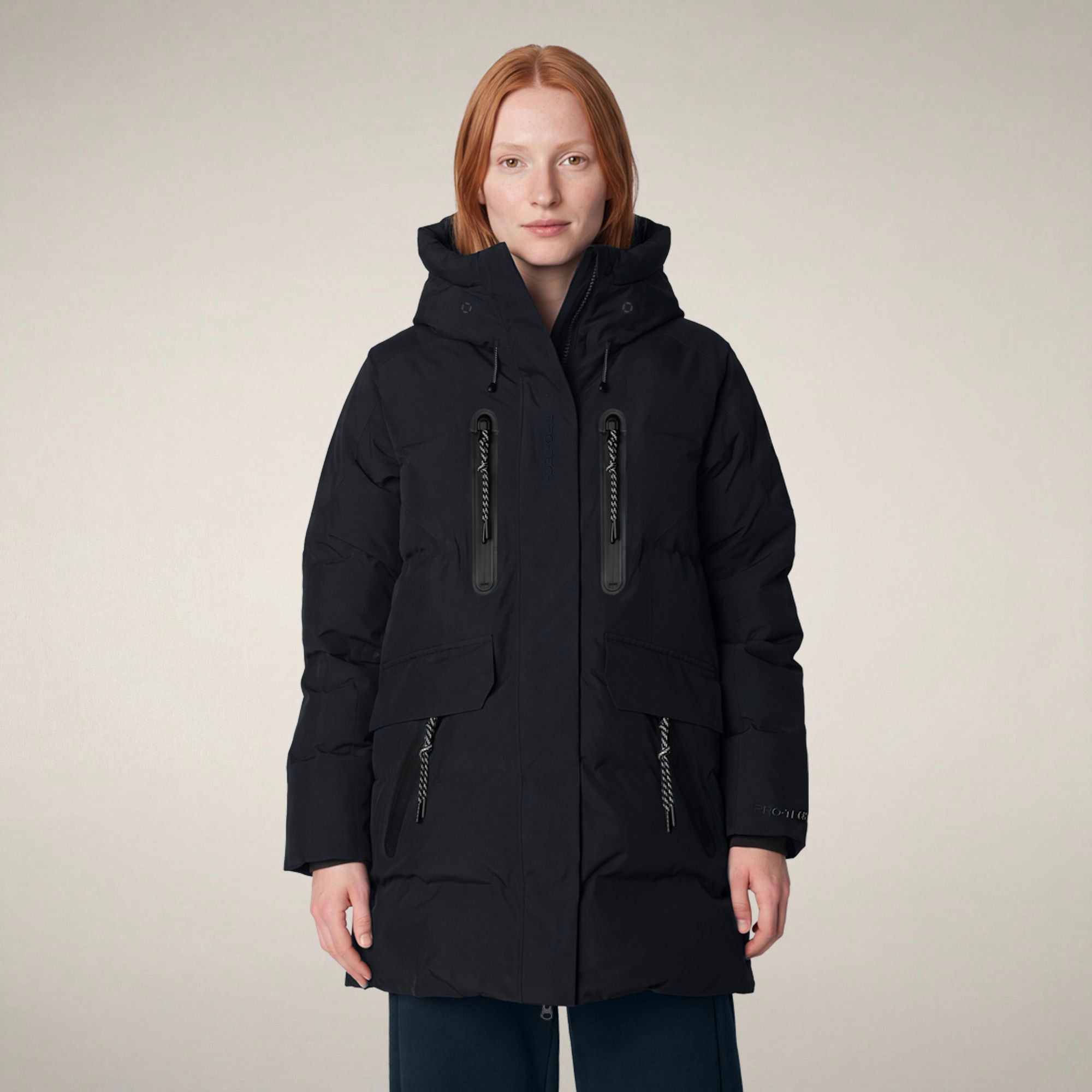 save-the-duck-k2-damen-parka-schwarz image 5