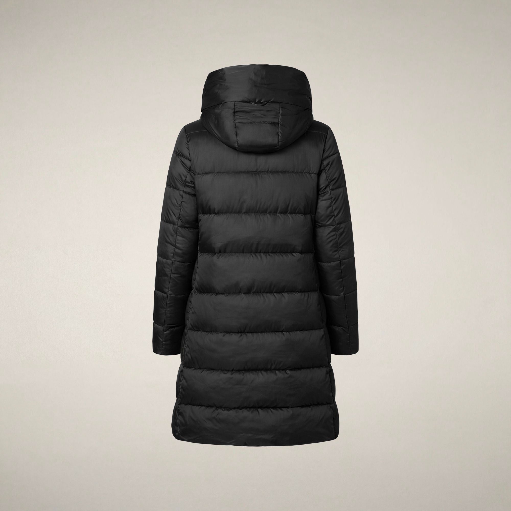 save-the-duck-lysa-damen-daunenmantel-extra-lang-puffer-schwarz image 4