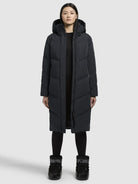 khujo-mantel-ainu-dunkelblau-damen-steppmantel-loose-fit image 6