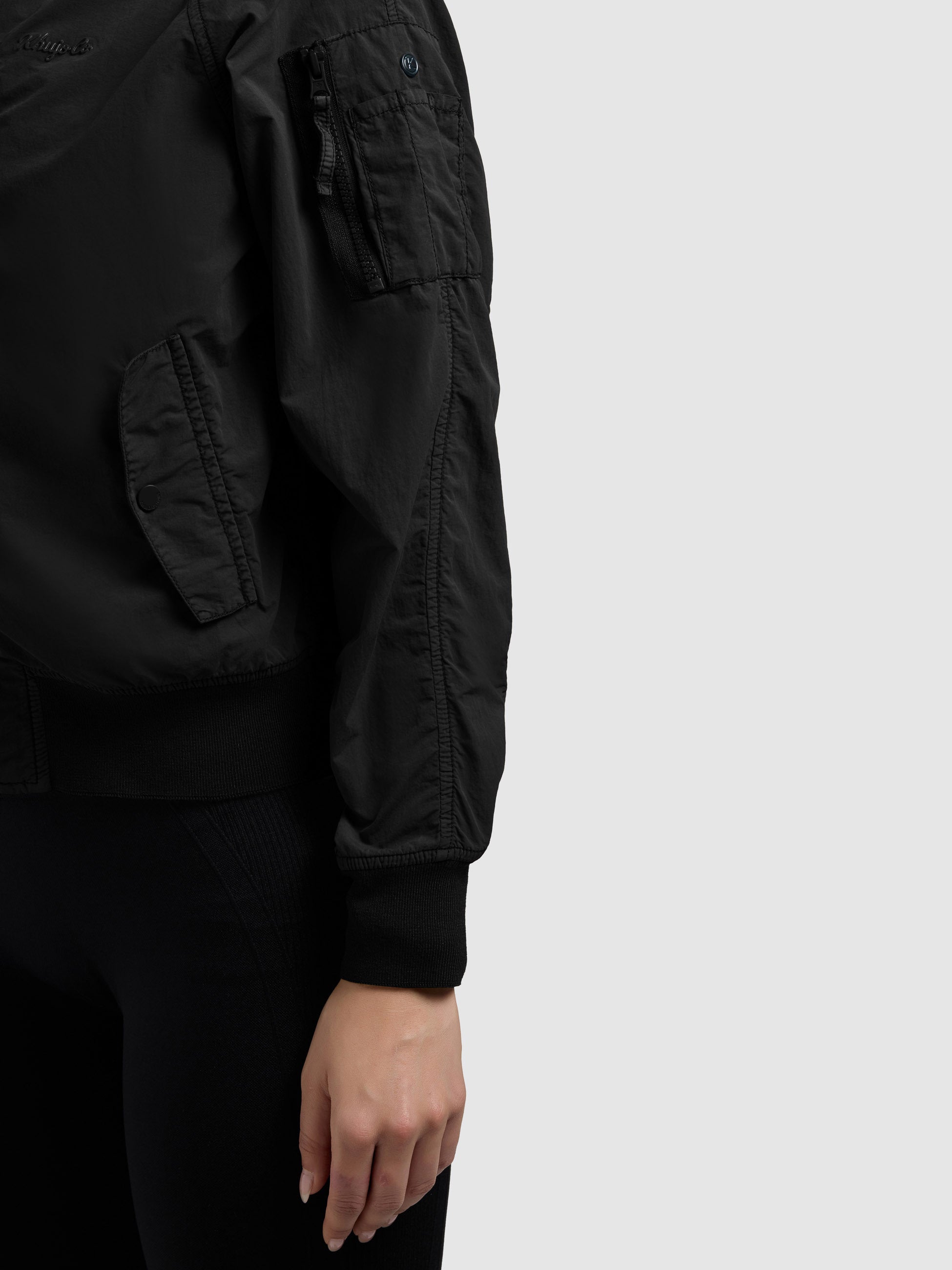 khujo-jacke-zaria-black-damen-bomberjacke-blouson image 8