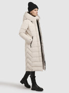 khujo-mantel-sensy-cremewei-damen-steppmantel-wadenlang-regular-fit image 6