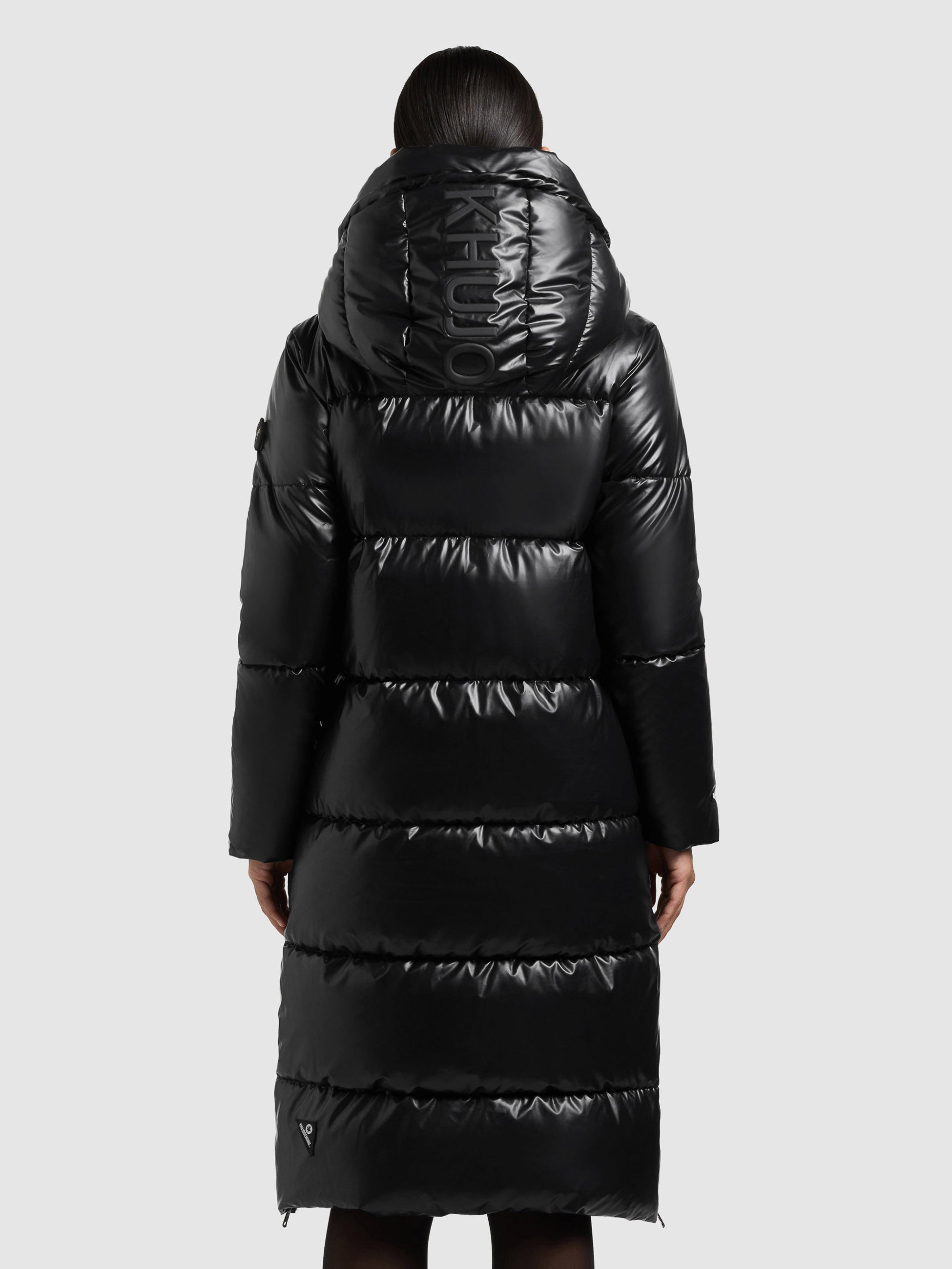 khujo-rachel2-shiny-mantel-black-gl-nzender-wasserabweisender-damen-steppmantel image 3