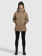 khujo-palla-winterjacke-light-brown-teilgesteppt image 2