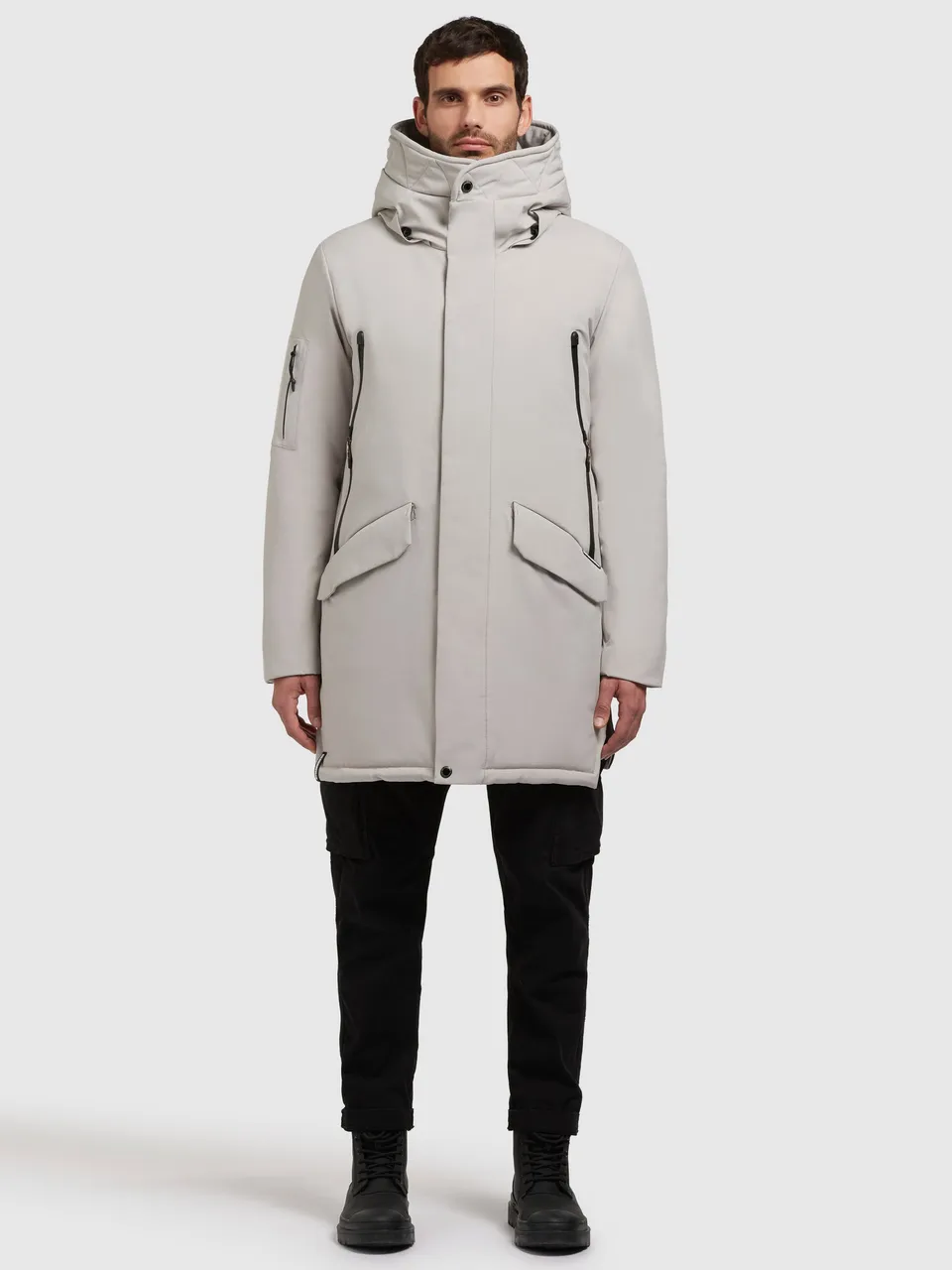khujo-carl2-mantel-hellgrau-damen-parka-im-loose-fit image 1