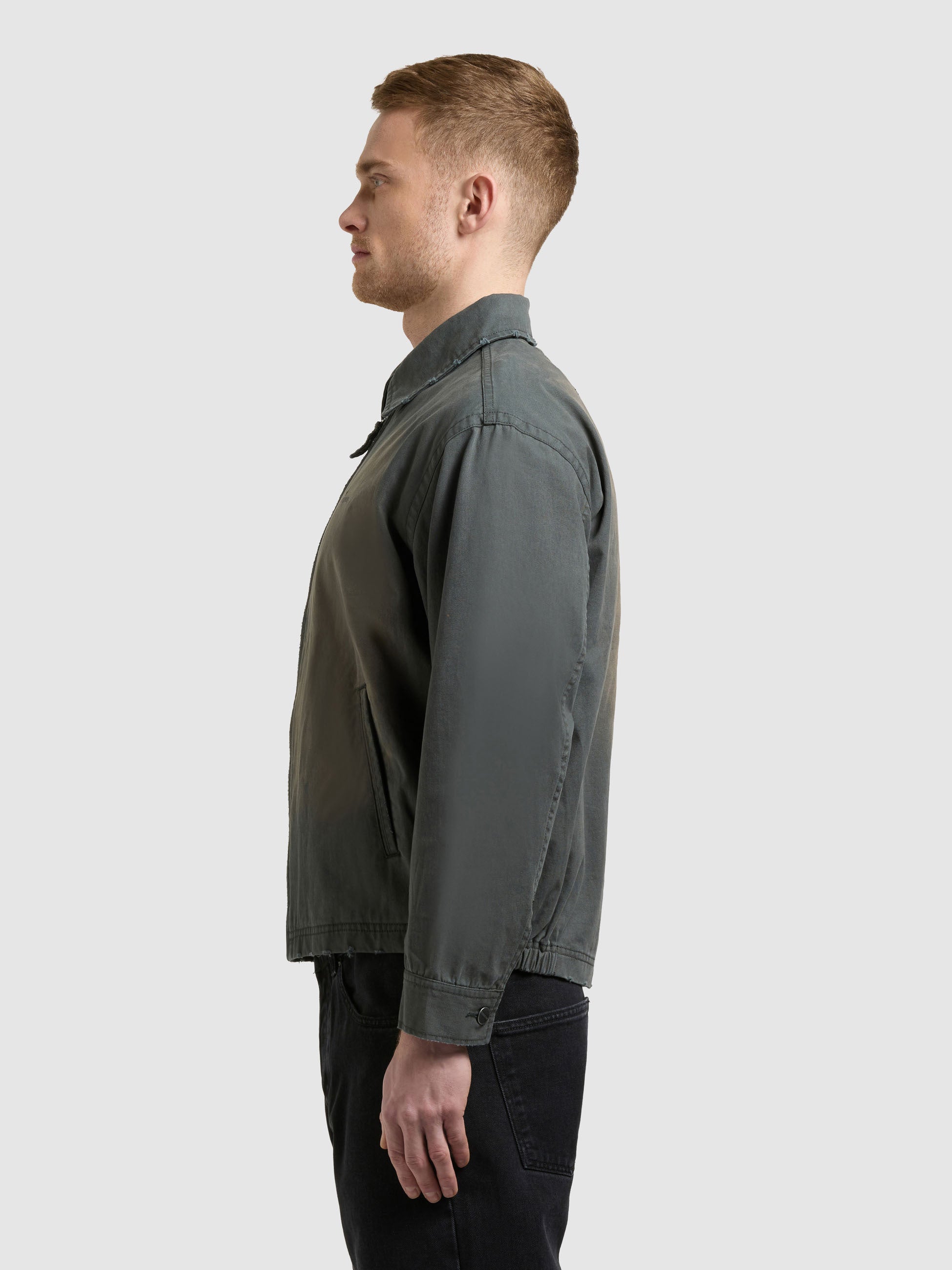 khujo-noam-blousonjacke-herren-used-look-dark-sea-green image 5