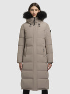 khujo-coat-porde-gray-beige-damen-steppmantel-knielang image 4