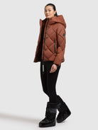 khujo-lilian-damen-steppjacke-russet-brown image 2