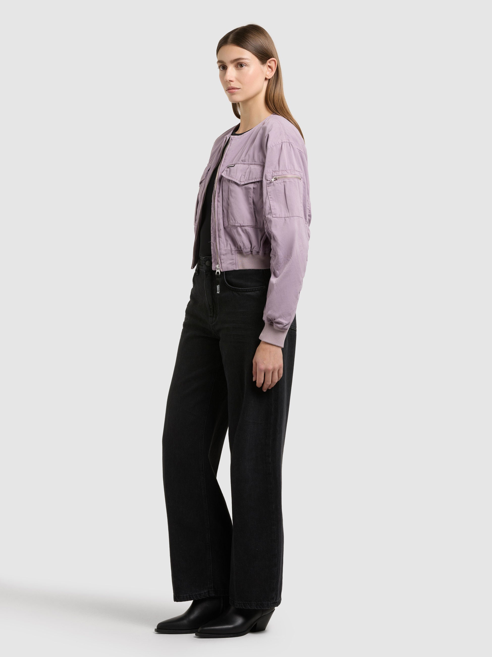 khujo-romy-damen-blousonjacke-violet image 2