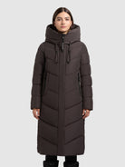 khujo-coat-trudie-moody-plum-wadenlanger-wattierter-steppmantel-damen image 4