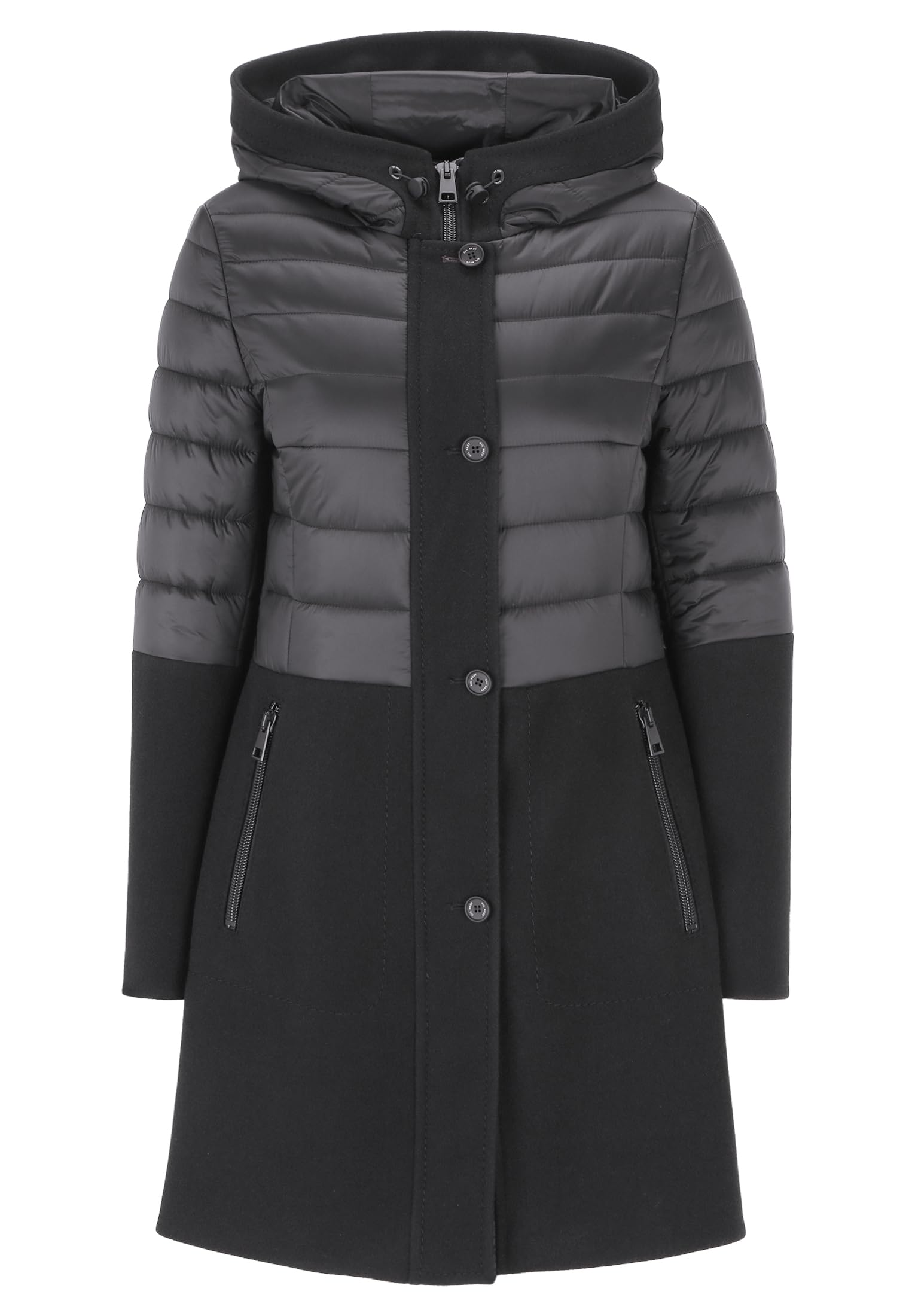 gil-bret-9406-6144-damen-woll-jacke-materialmix-nylon-fakewool-9042-jet-black-gr image 4