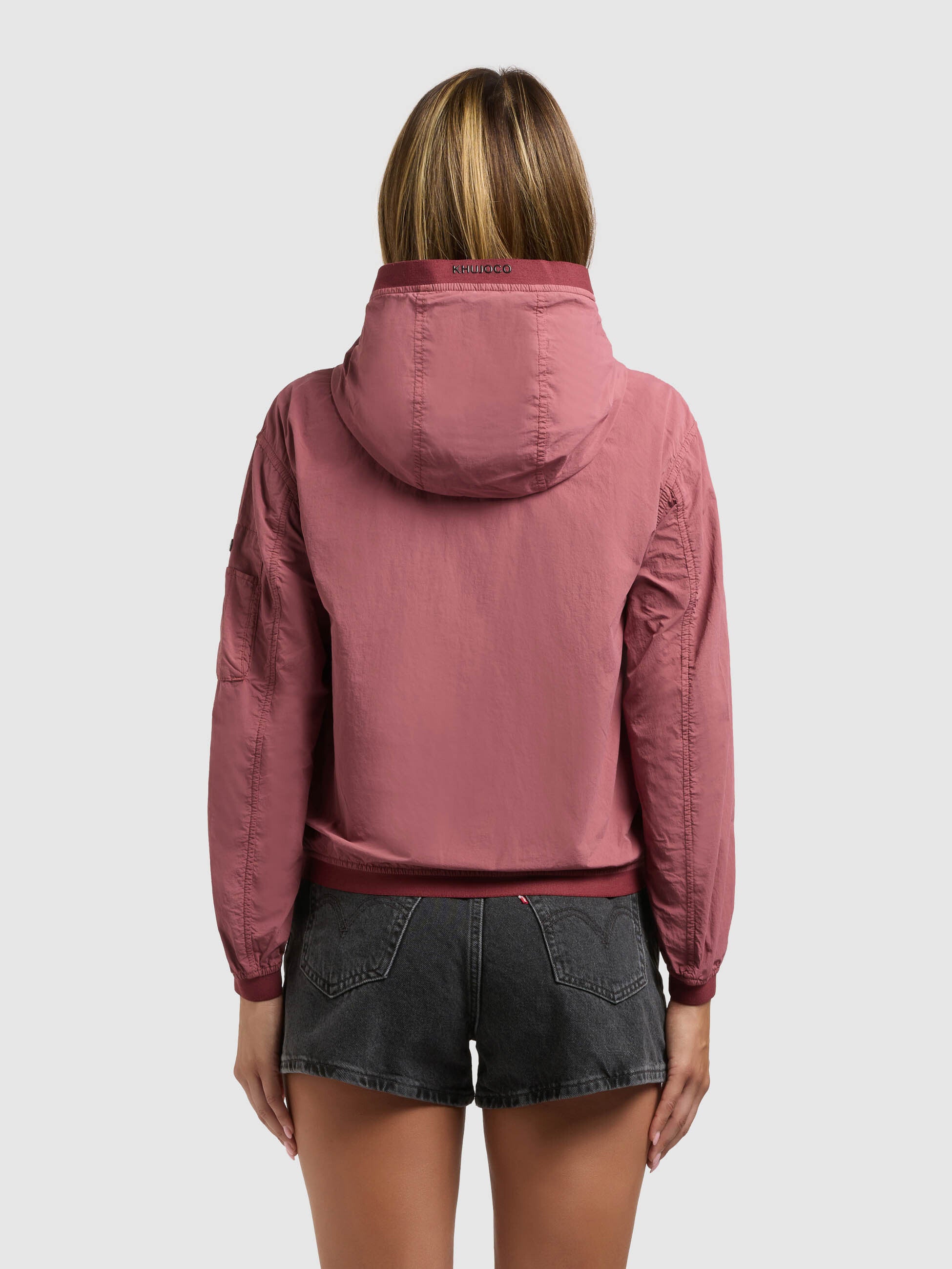 khujo-jacke-vona-fuchsia-damen-bomberjacke-blouson image 3