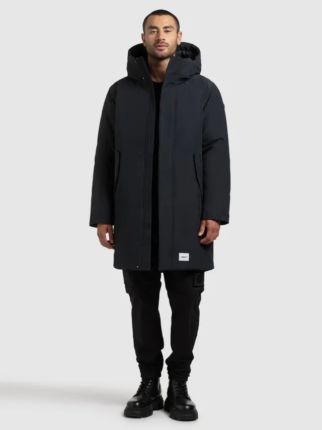 khujo-coat-fogg-port-blue-damen-parka-mantel image 1