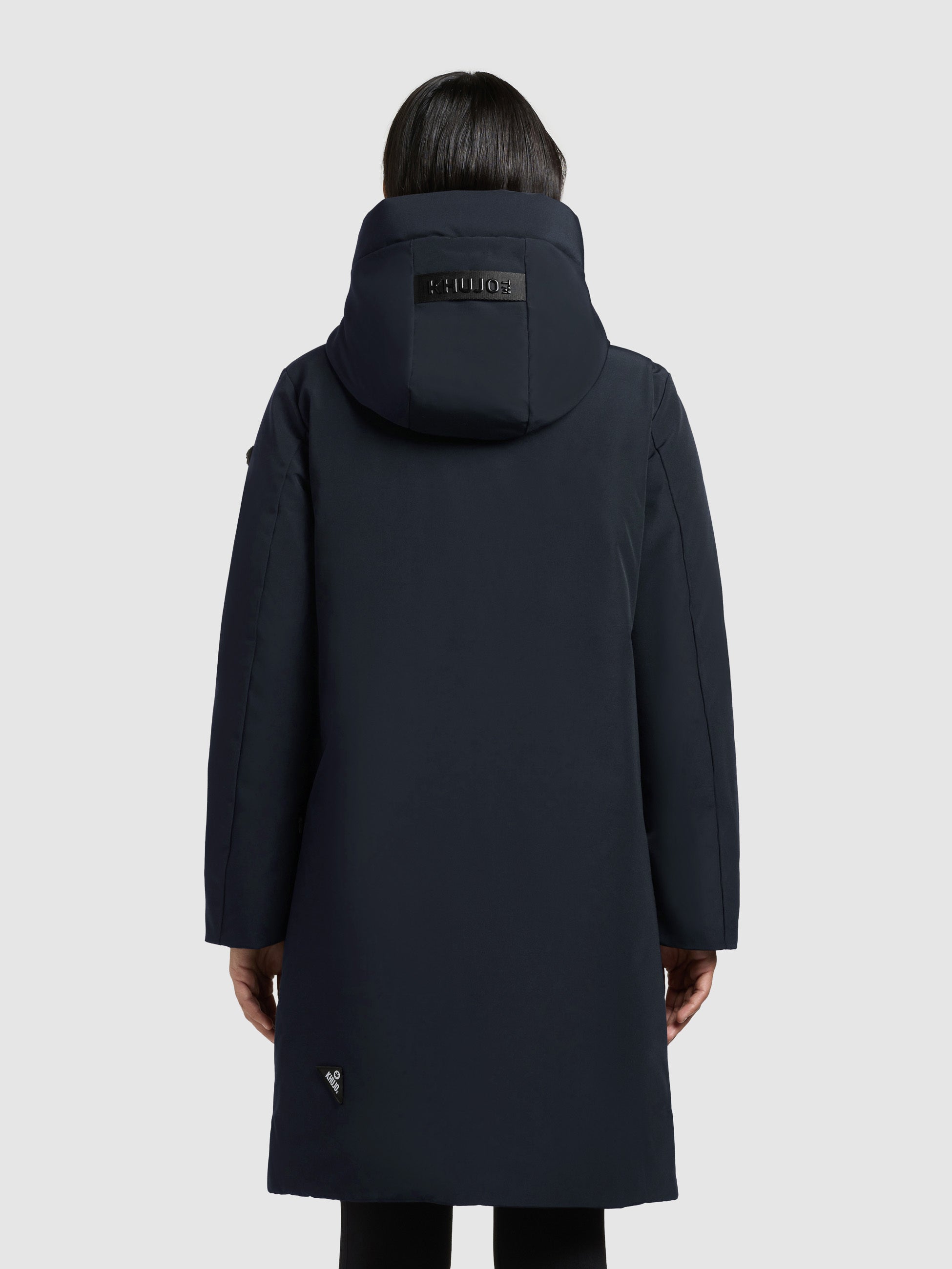 khujo-nellen2-damen-wintermantel-port-blue-loose-fit image 3
