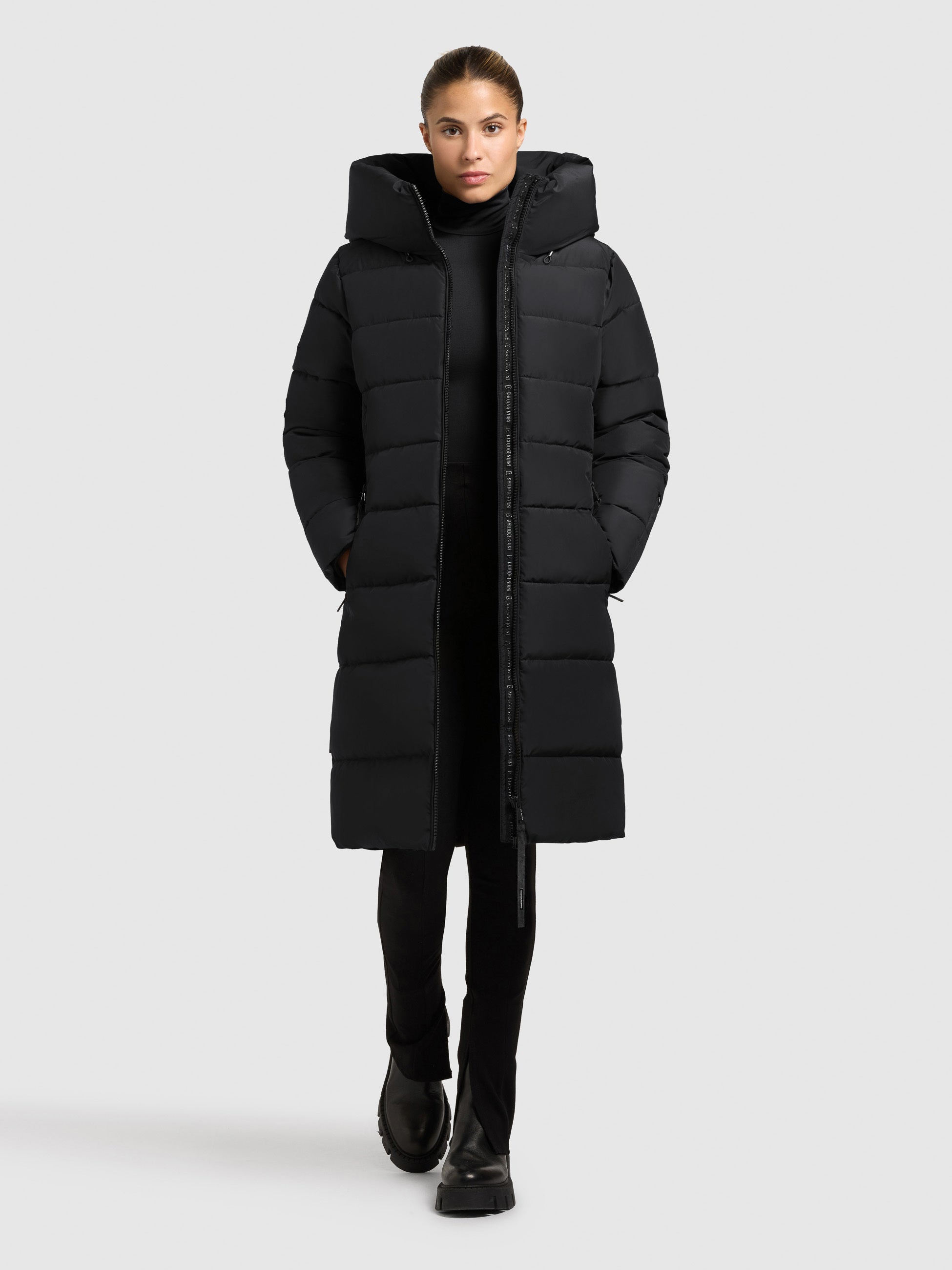 khujo-mantel-jilias6-matt-black-knielanger-winter-steppmantel-damen image 6