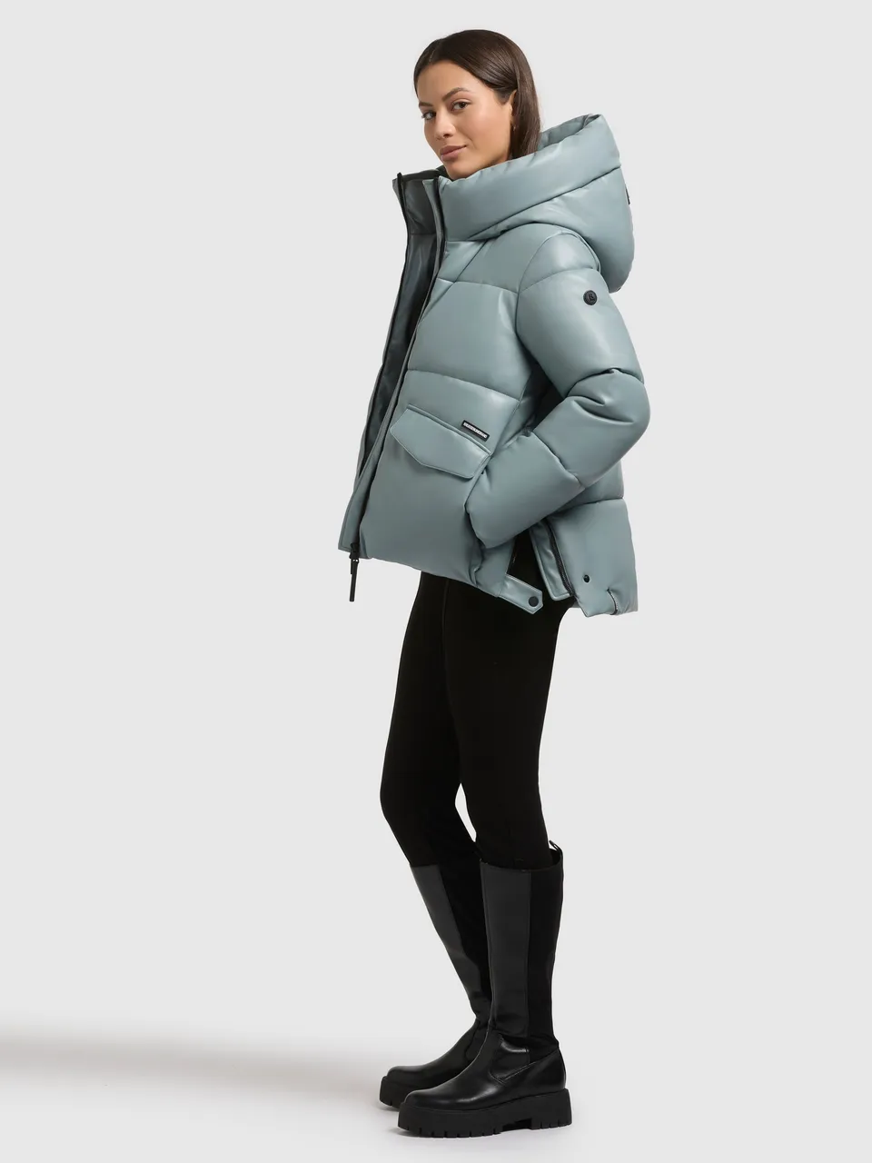 khujo-aurora-damen-steppjacke-light-blue image 1