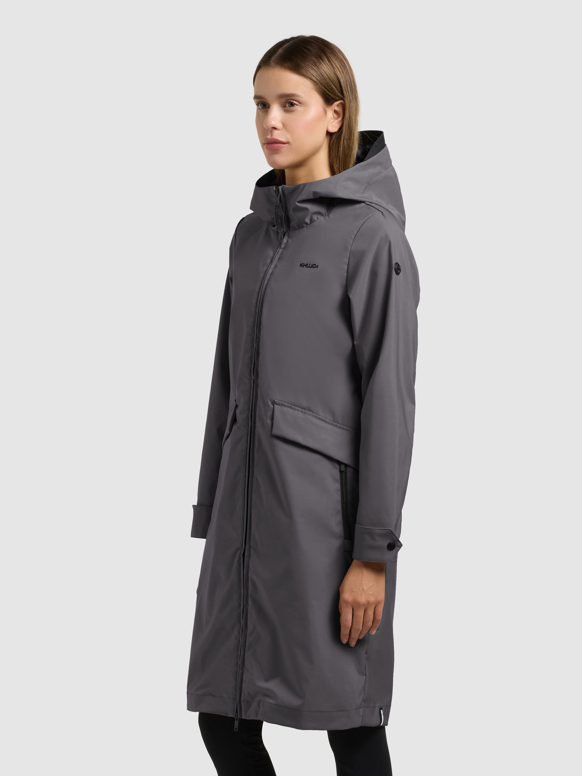 khujo-jacke-femke2-slate-grey-wasserdichter-damen-parka-slim-fit image 5