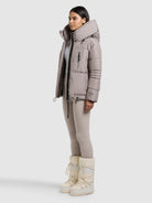 khujo-jacke-peeke2-with-gloves-greige-steppjacke-mit-handschuhen image 2
