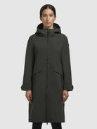 khujo-mantel-femke-dunkelgr-n-slim-fit-regenmantel image 4