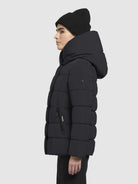 khujo-jacke-camea-black-steppjacke image 5