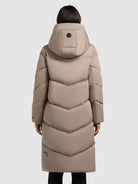 khujo-coat-ainu2-greige-damen-steppmantel-knielang image 3