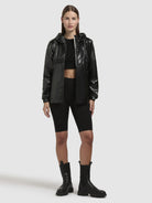 khujo-evelyn-damen-jacke-black-regular-fit image 2