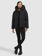 khujo-jacket-peeke-black-winterjacke-wattiert-mit-handschuhen image 6
