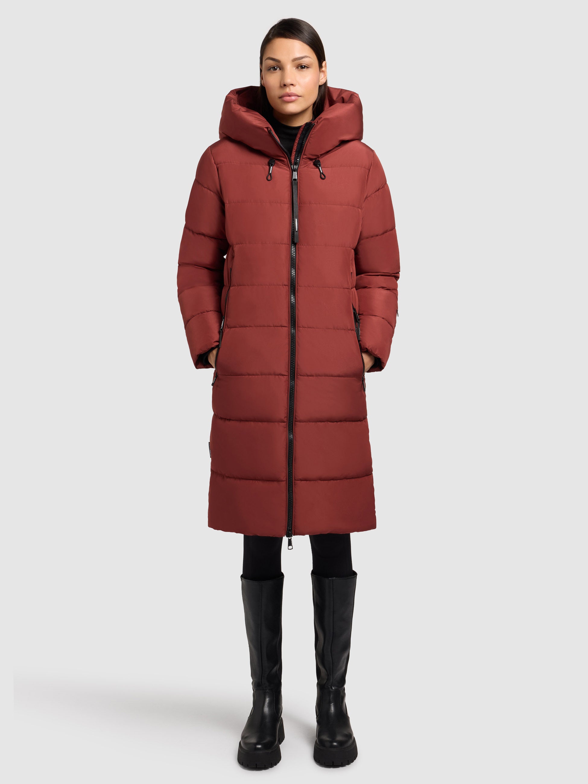 khujo-mantel-jilias5-dark-red-knielanger-winter-steppmantel-f-r-damen image 1