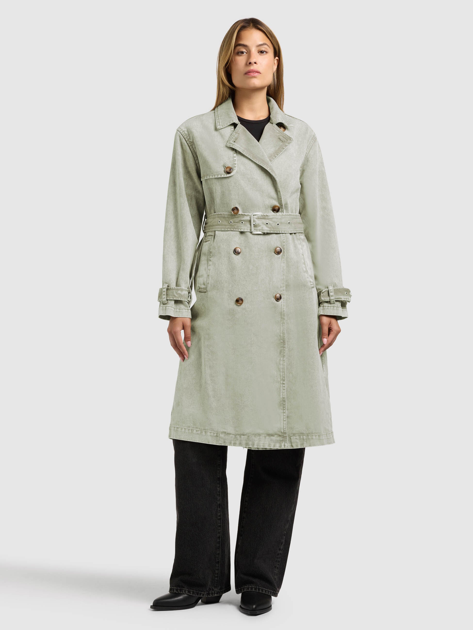 khujo-mantel-hera-seagreen-jeans-trench-denimmantel-f-r-damen image 2