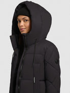 khujo-jacke-dafna-black-damen-steppjacke-kurz-slim-fit image 7
