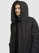 khujo-anth-damen-parka-mantel-dunkelgrau image 6