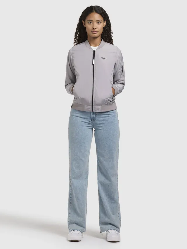 khujo-jacke-cend-graulila-h-ftlange-bomberjacke-sommerjacke image 1