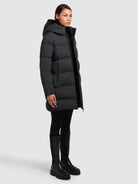 khujo-mantel-dido4-black-steppmantel-damen-regular-fit image 6