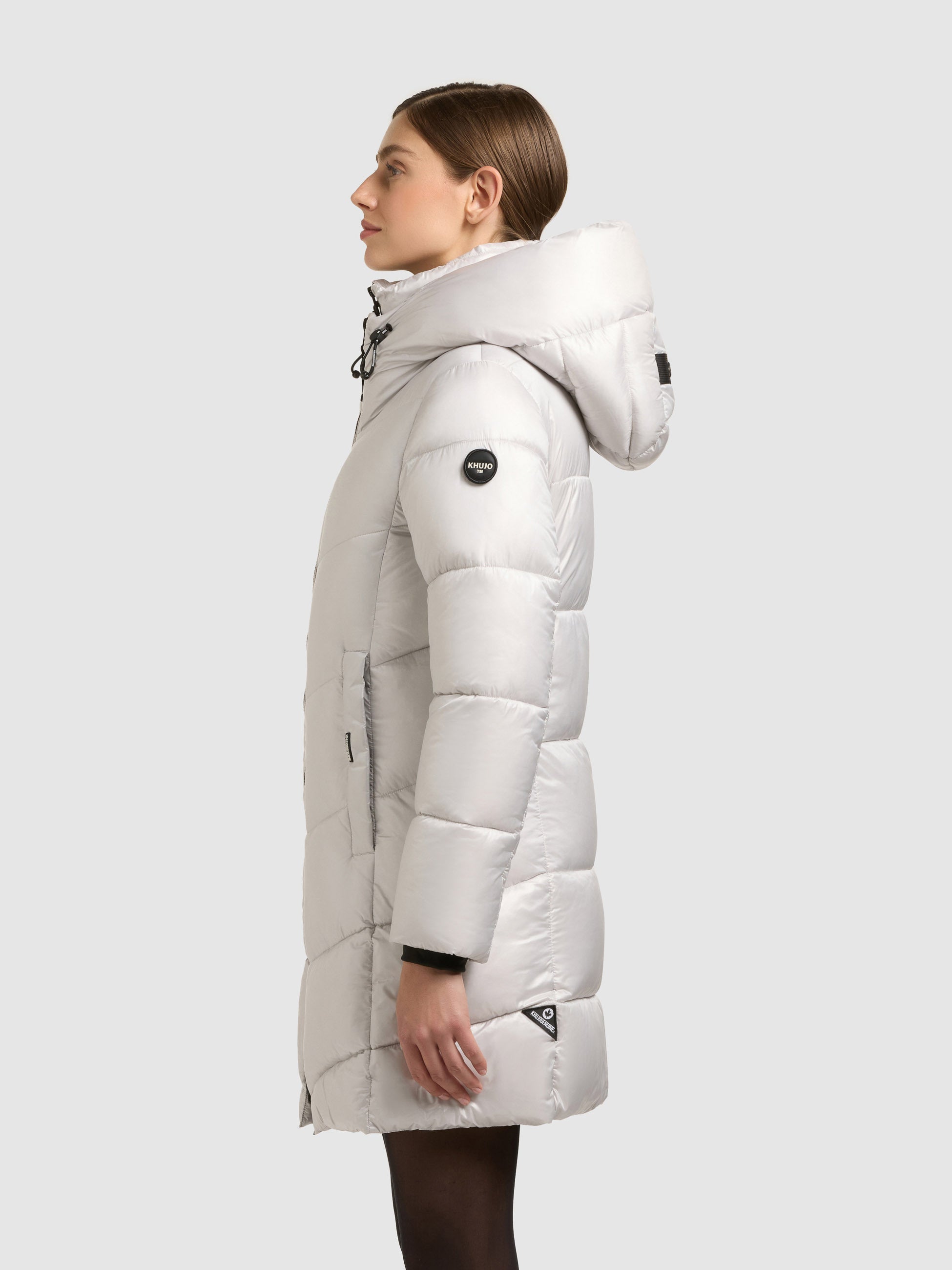 khujo-mantel-adriana-damen-steppmantel-flash-white-slim-fit image 5