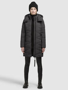 khujo-mantel-fitt3-damen-steppjacke-regular-fit-dunkelgrau image 2