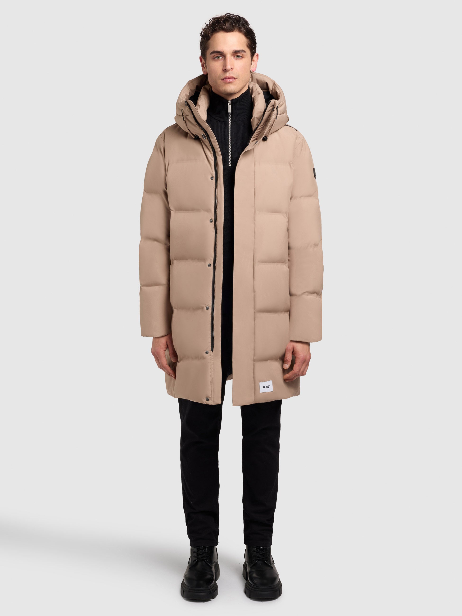 khujo-stank2-damen-mantel-cookie-beige image 1