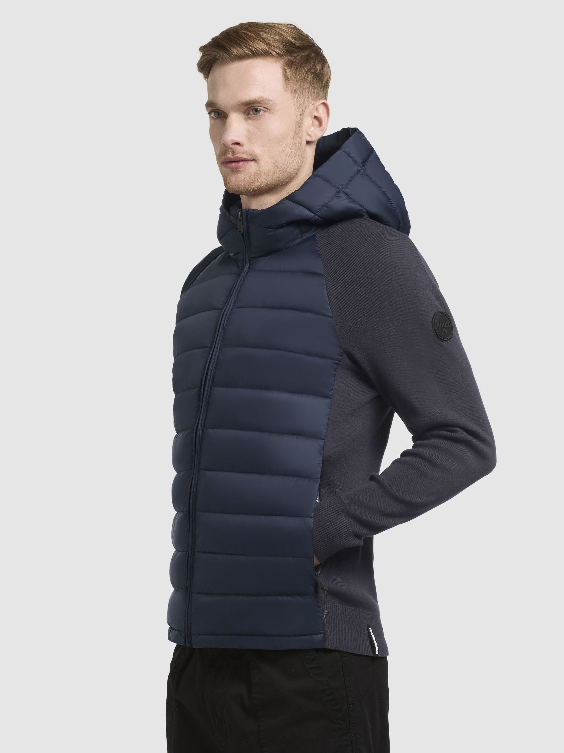 khujo-jacke-nilon-dunkelblau-sommerjacke-slim-fit image 5