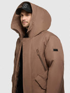 khujo-coat-nate-rust-brown-parka-damen-loose-fit image 7