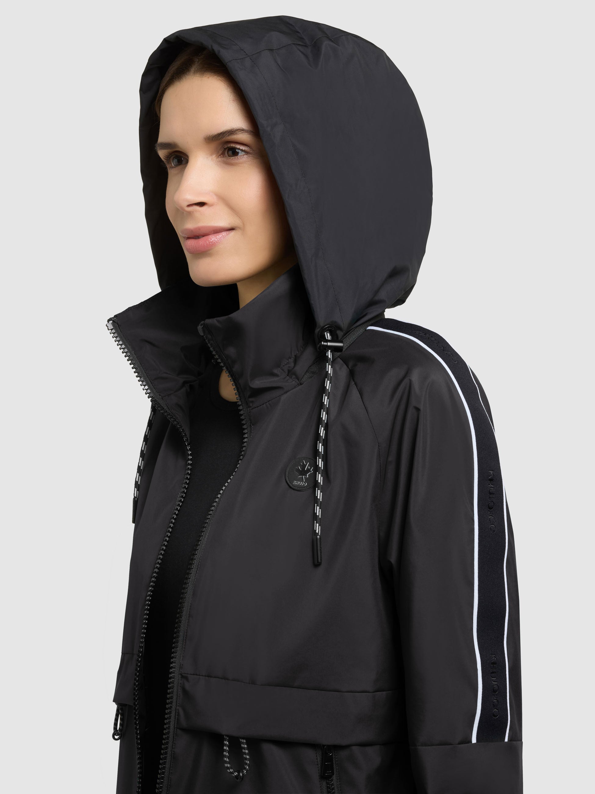 khujo-jacke-olia-black-wasserabweisender-windbreaker-f-r-damen image 7