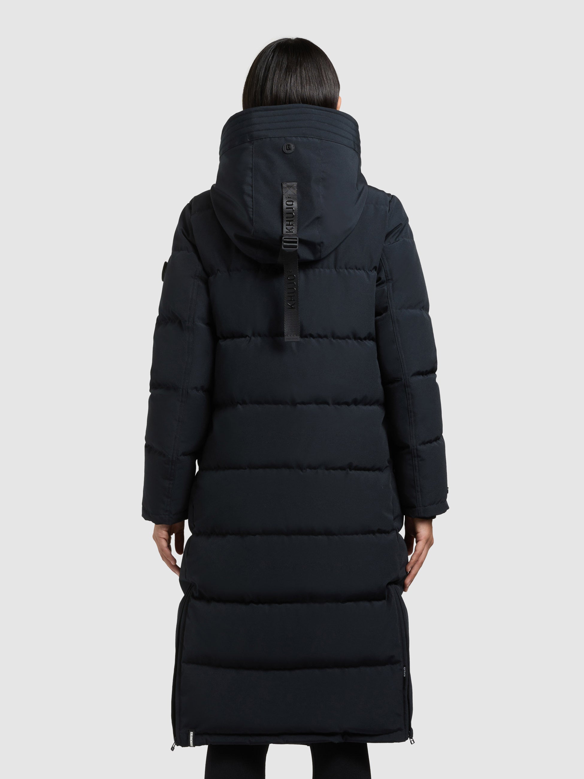 khujo-mantel-devion2-port-blue-knielanger-damen-steppmantel-mit-rucksacktr-gern image 3