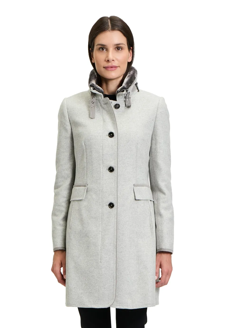 gil-bret-monaco-damen-wollmantel-mit-stehkragen-wollmischung-wattiertes-futter image 1