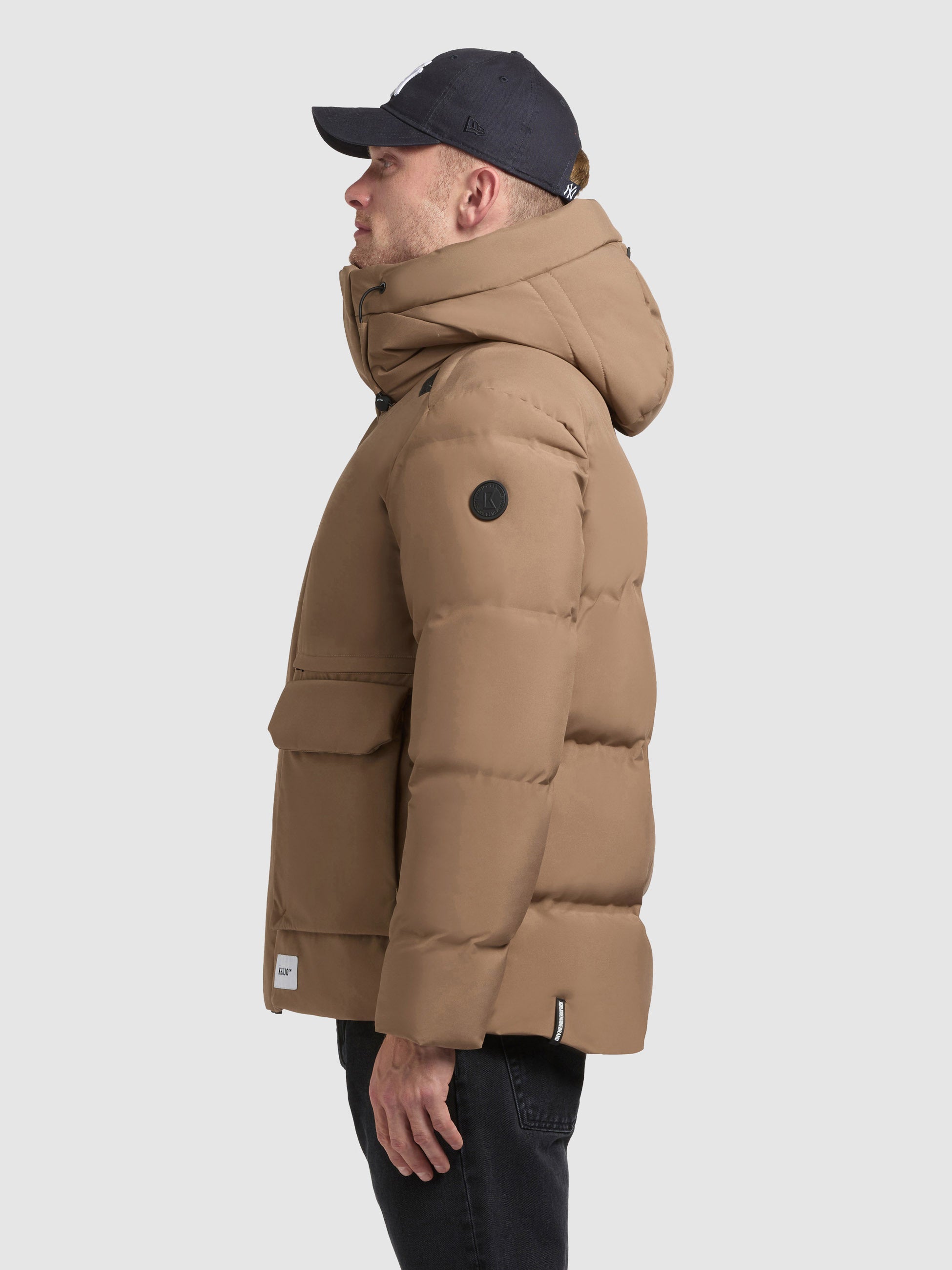 khujo-jacke-dave-herren-winterjacke-rust-brown image 5
