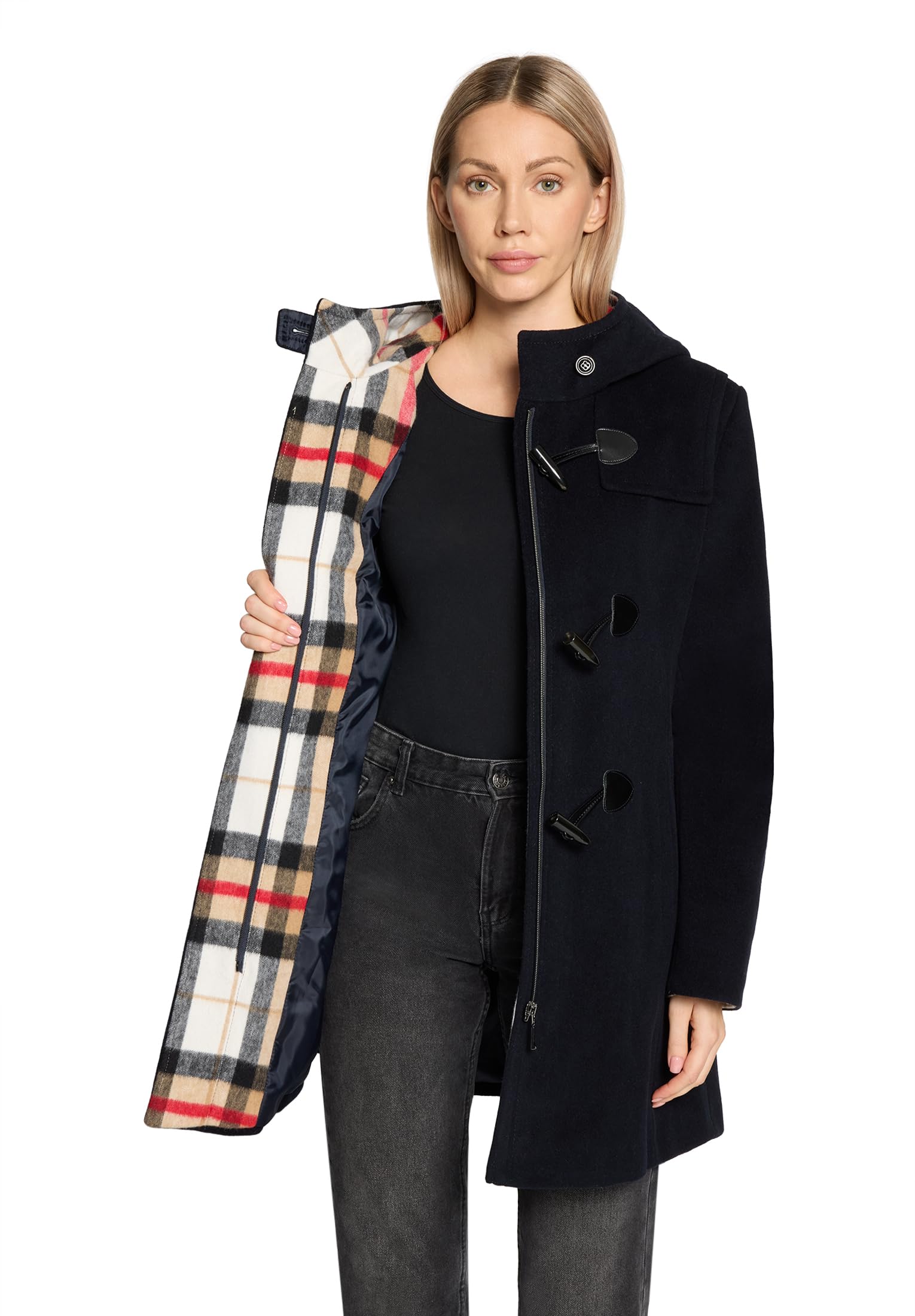 gil-bret-monaco-damen-dufflecoat-mit-kapuze-wollmischung image 8