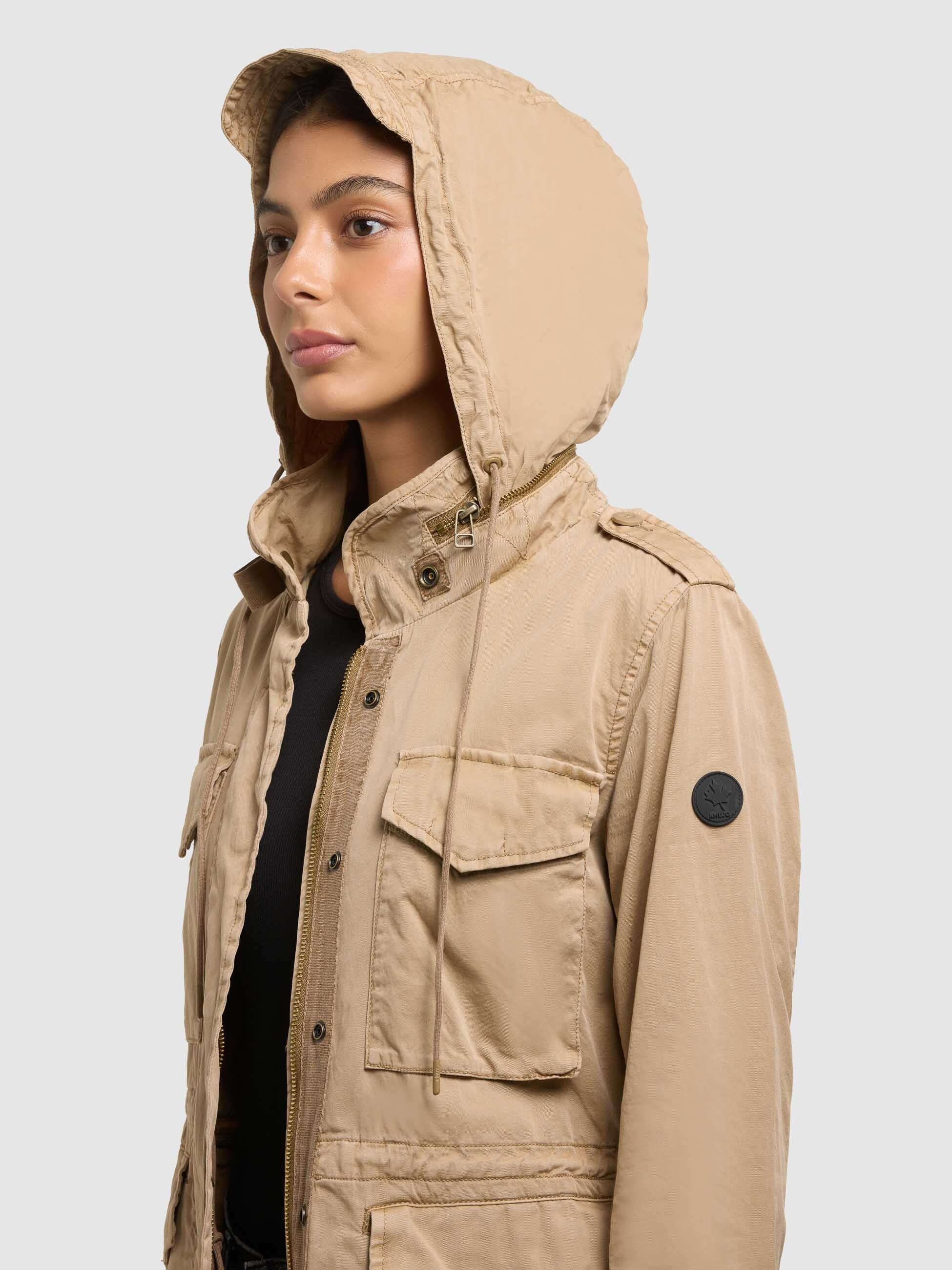 khujo-fieldjacke-nori-dark-beige-damen-cargojacke-aus-baumwoll-twill image 7