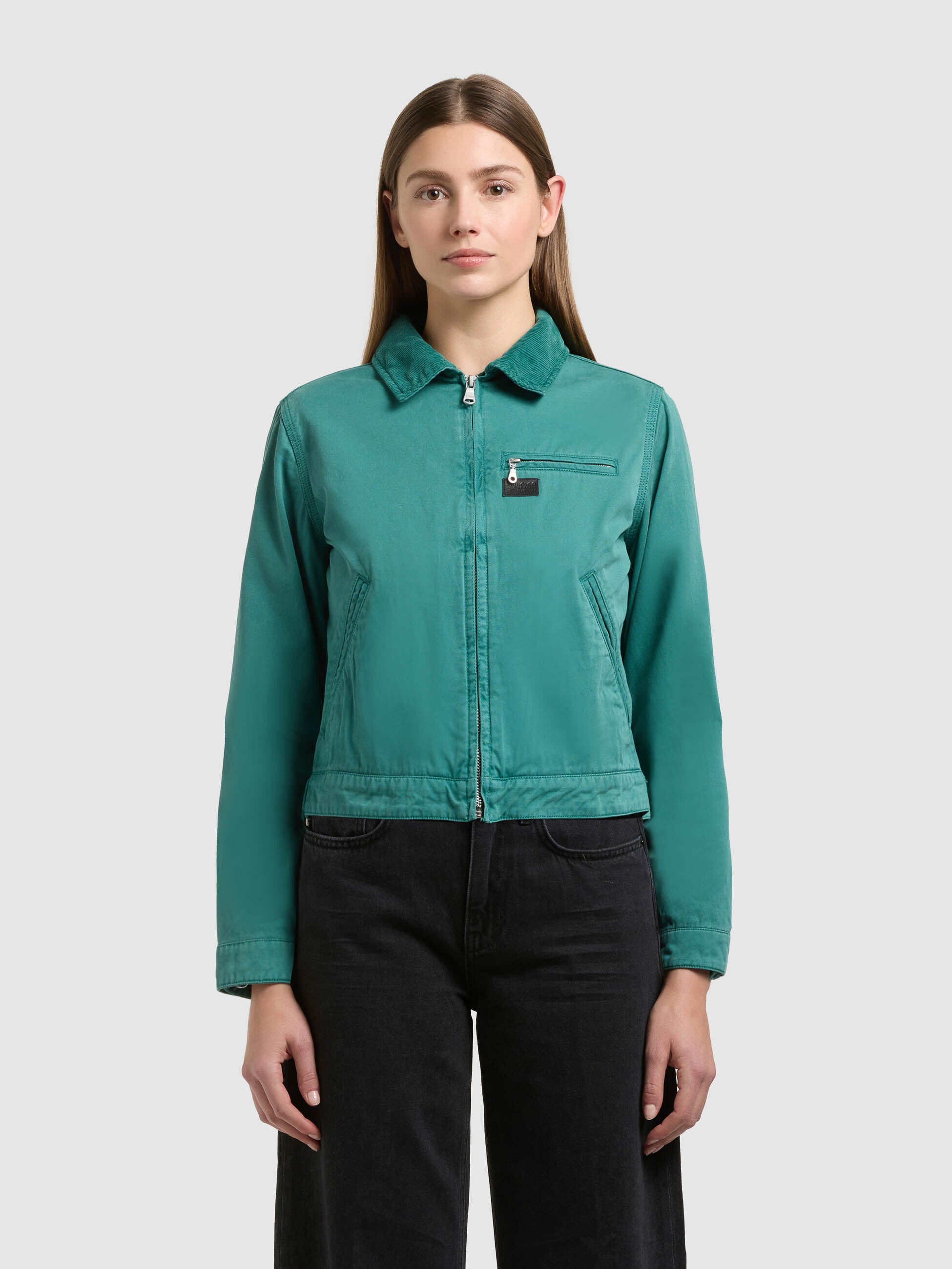khujo-jacke-georgia-blouson-sommerjacke-north-sea-teal image 4