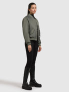khujo-jacke-kasia-sage-green-bomber-steppjacke-im-loose-fit image 7