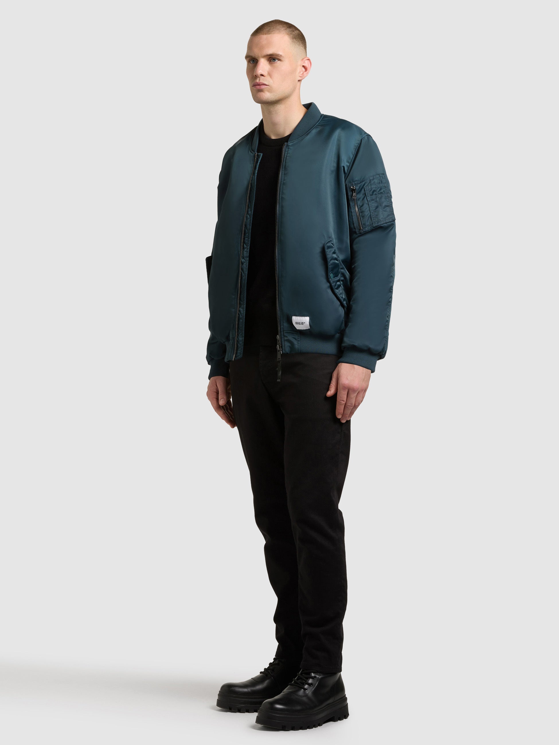 khujo-jacke-adon-petrol-blue-bomberjacke-h-ftlang image 6