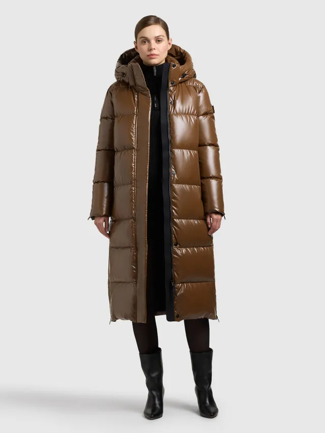 khujo-coat-hedd2-copper-brown-wasserabweisender-steppmantel-mit-abnehmbarer-kapu image 1
