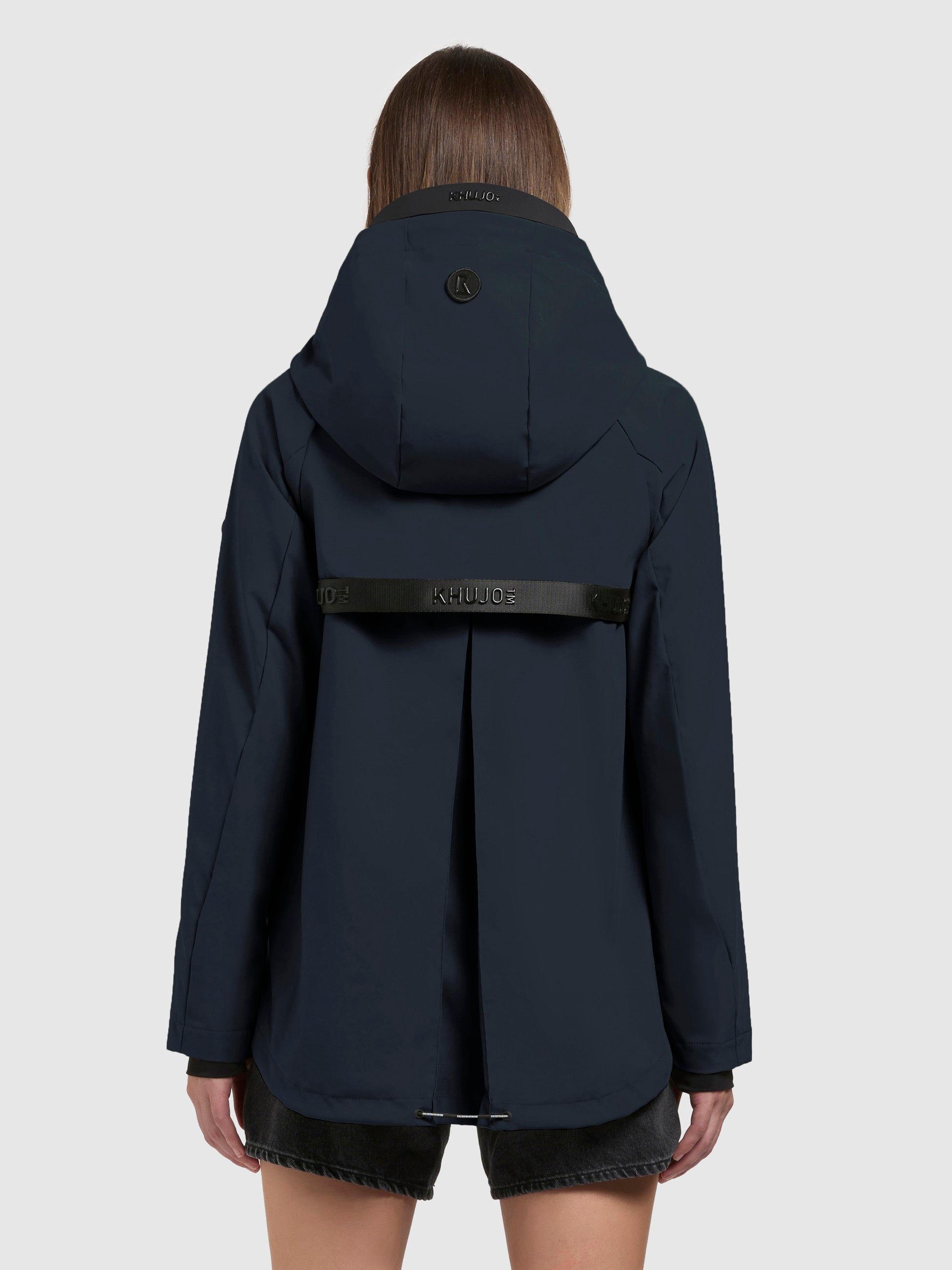 khujo-woom-regenjacke-f-r-damen-dunkelblau image 3
