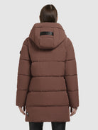 khujo-lola-steppjacke-red-brown-wattiert image 3