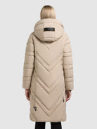 khujo-bibb-damen-mantel-steppmantel-macaroon-beige image 2